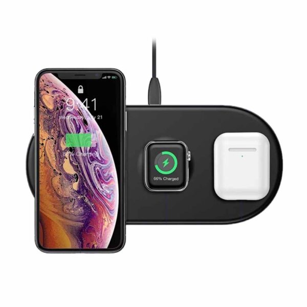 baseus 18w 3 in 1 wireless charger 2