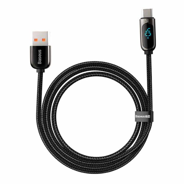 baseus display fast charging cable 5