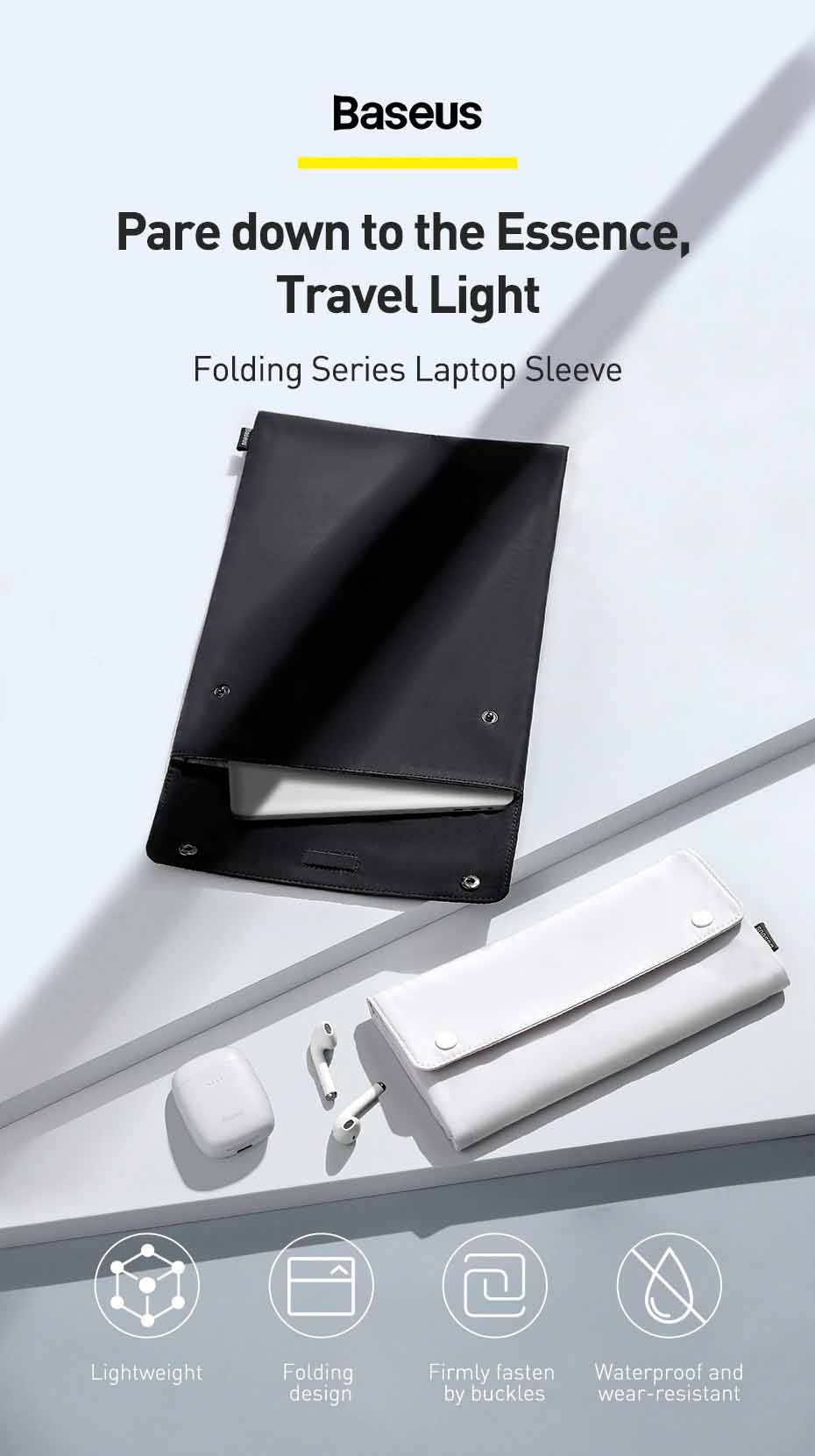 baseus folding series laptop case lbzd a0g 10