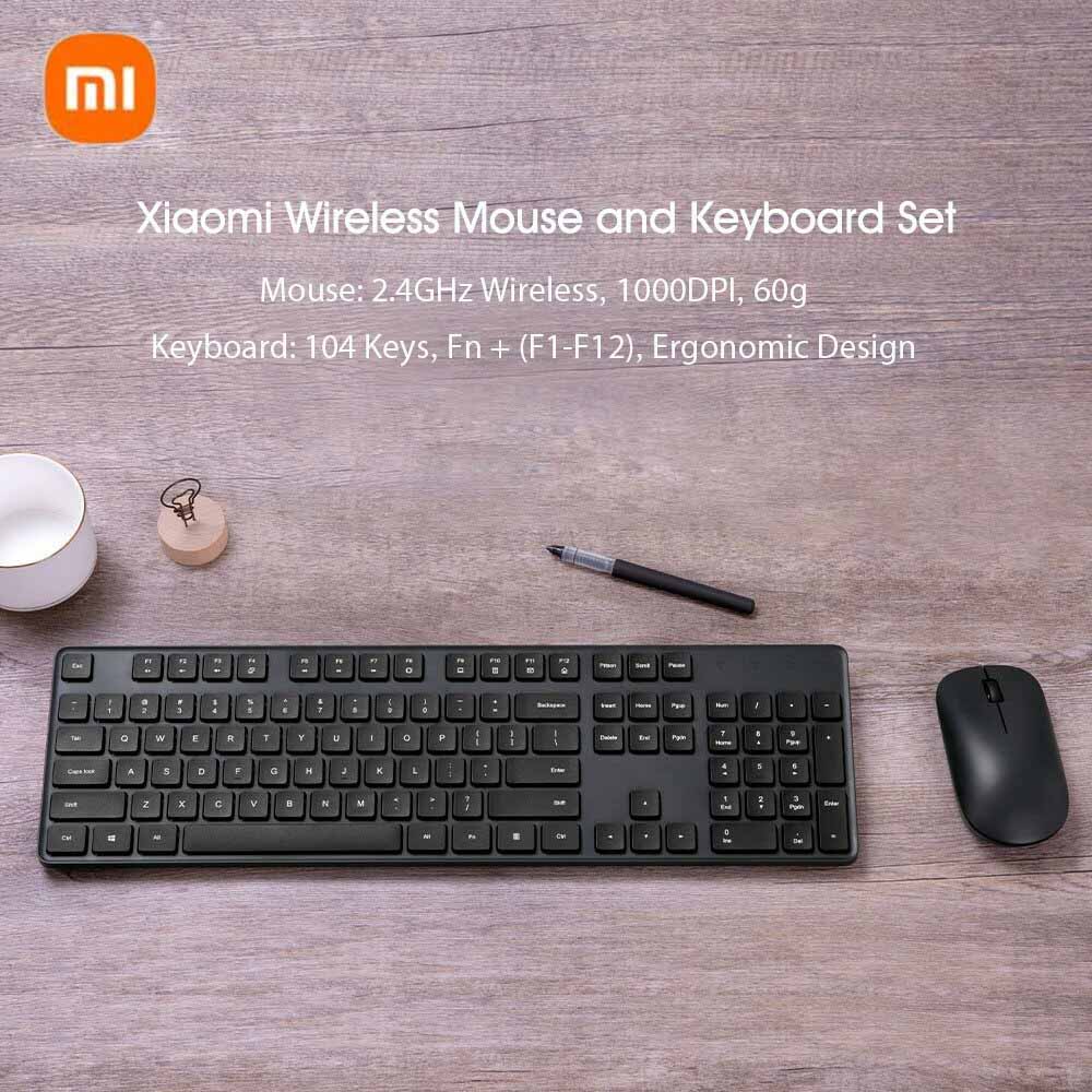 mi wireless keyboard mouse set 6