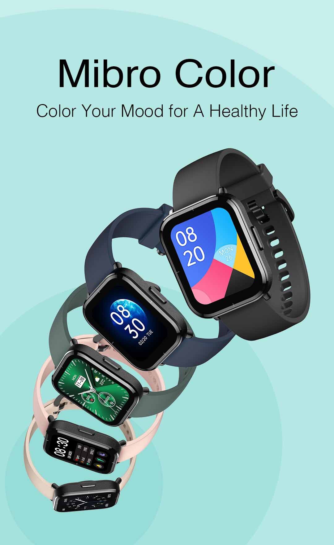 mibro color smart watch 9