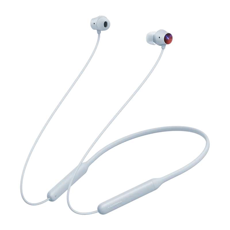 realme white earphones