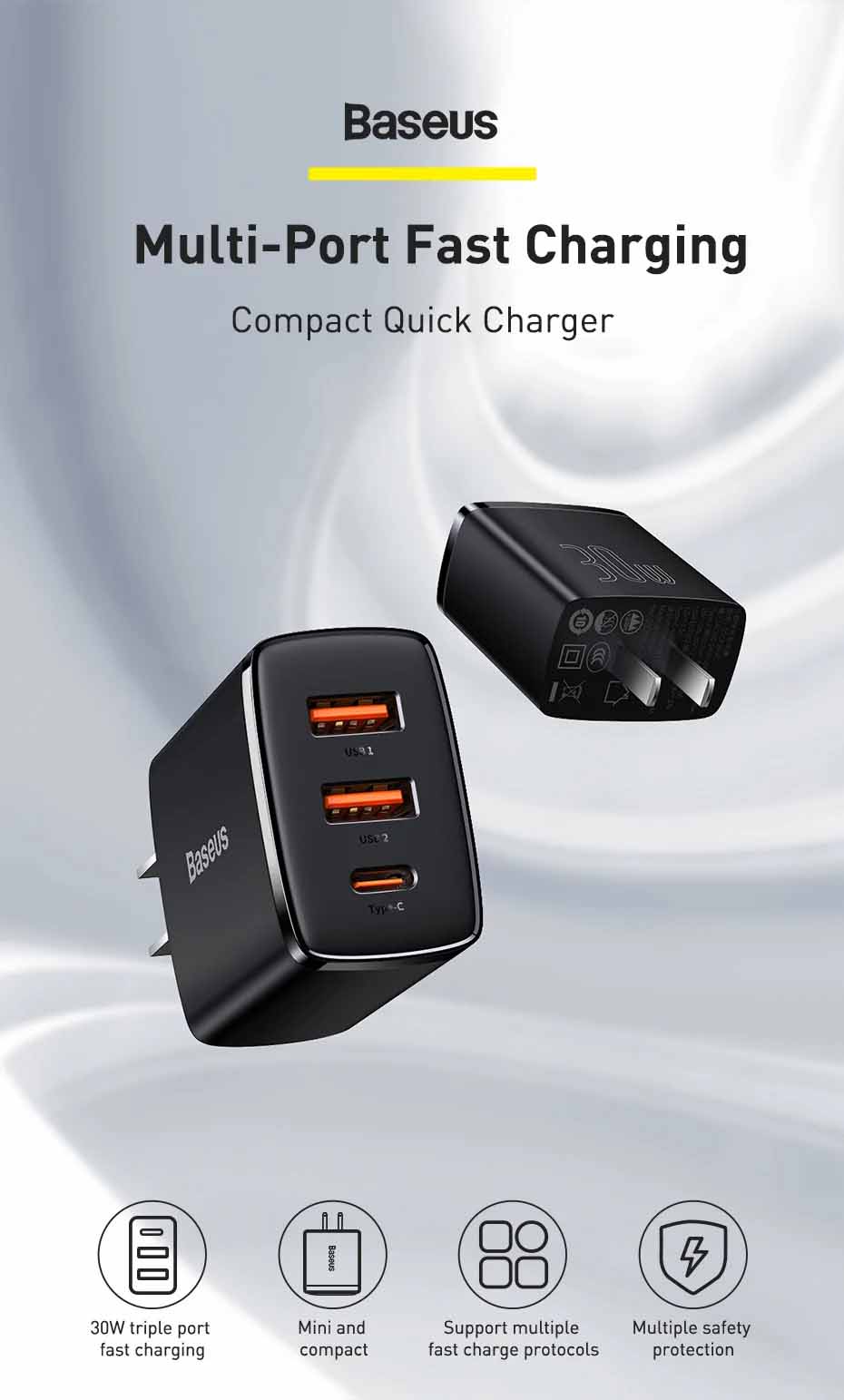 baseus 30w charger 6