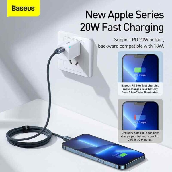 Baseus Crystal Shine Series 20W Fast Charging Cable