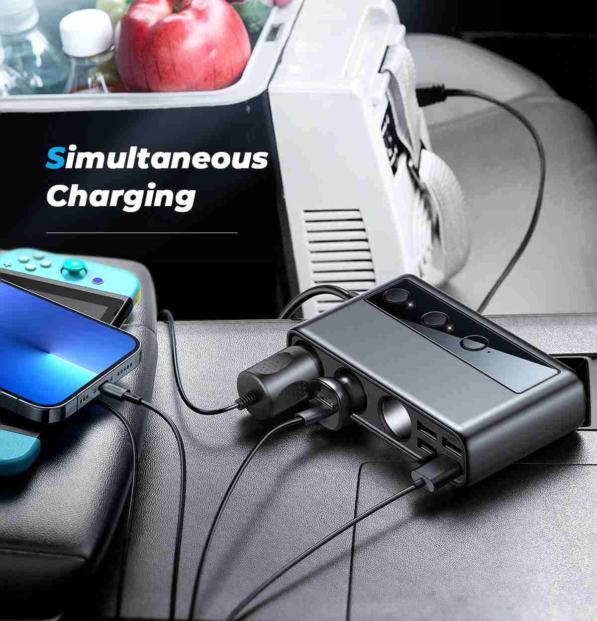 Joyroom JR-CL06 154W Multi-Port Car Charger