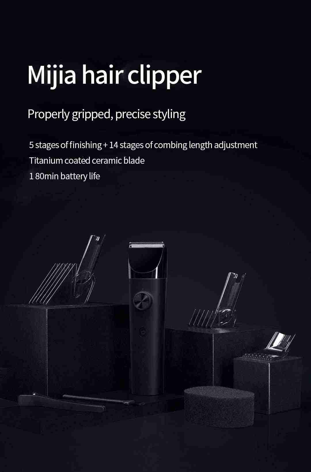 Xiaomi Mijia Smart IPX7 Waterproof Hair Trimmer