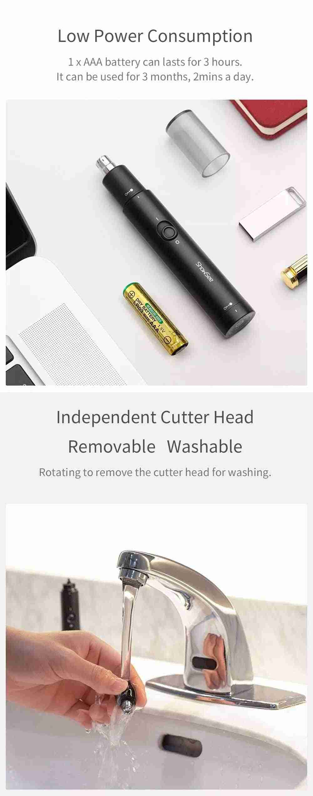 Xiaomi ShowSee C1 Electric Nose Hair Trimmer