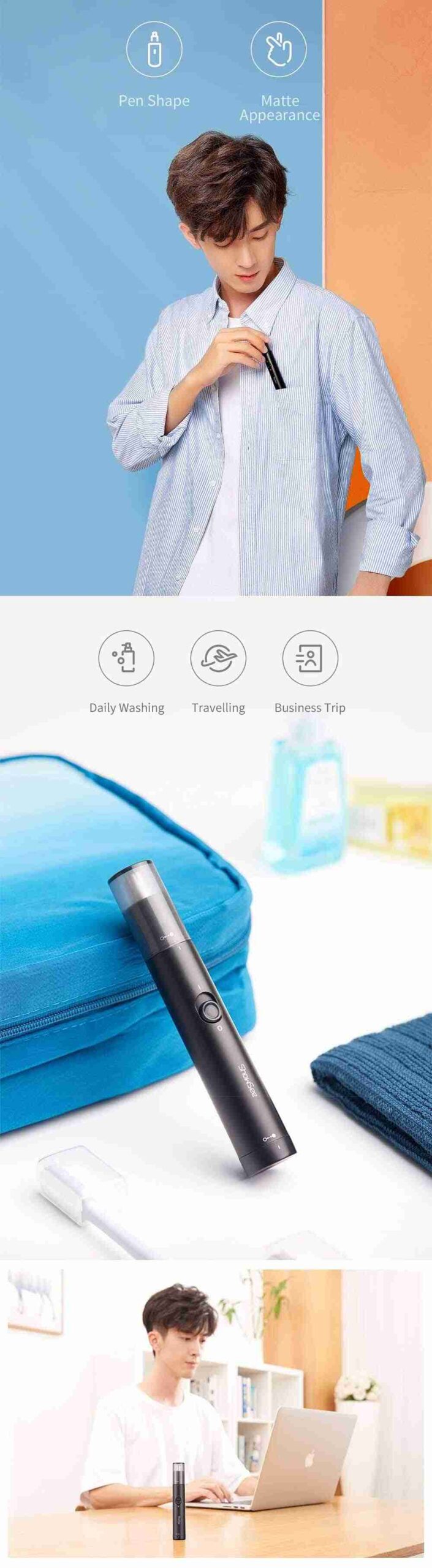 Xiaomi ShowSee C1 Electric Nose Hair Trimmer price in bangladesh