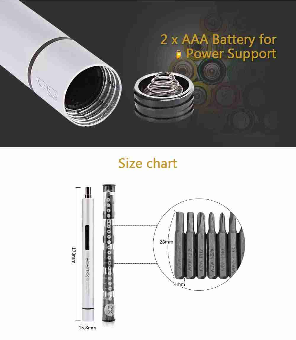 Xiaomi Wowstick 1F+ 69 in 1 Electric Screwdriver