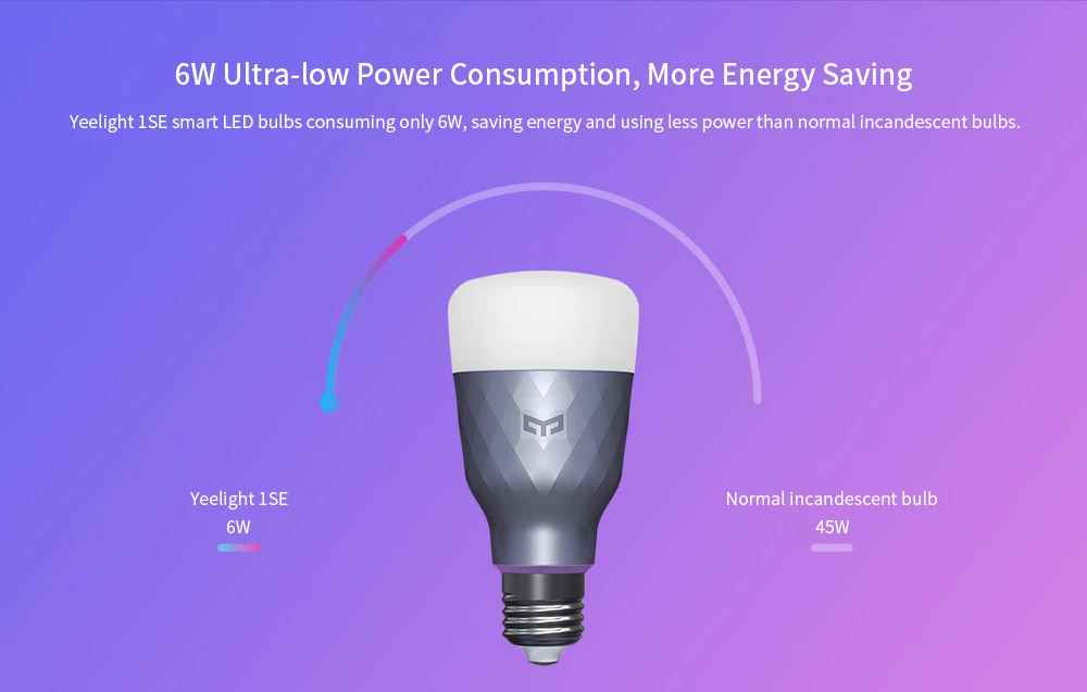 Xiaomi Yeelight Smart LED Bulb 1SE