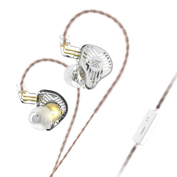 KZ EDS Dynamic In Ear Earphone clear