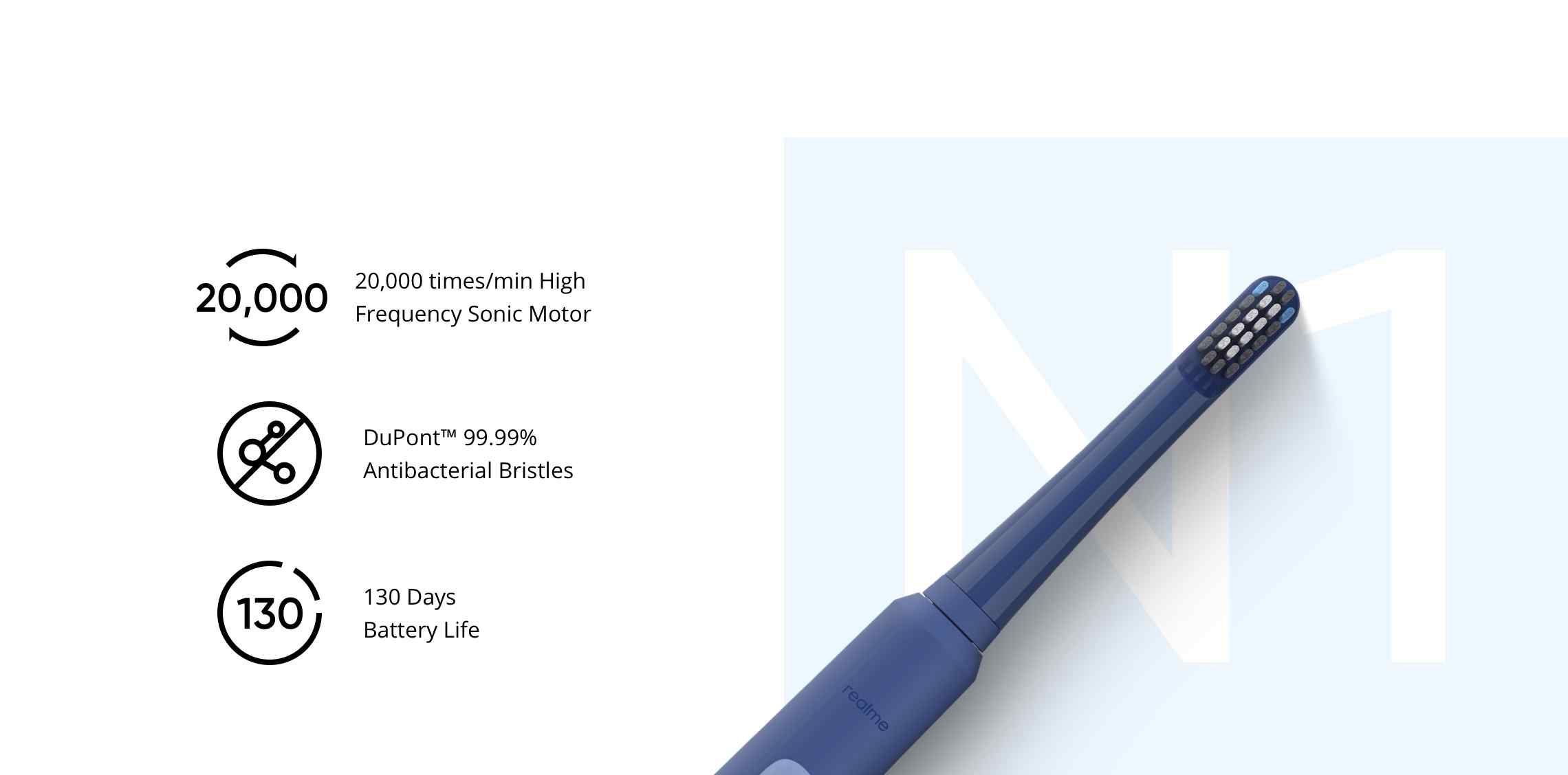 Realme N1 Sonic Electric Toothbrush