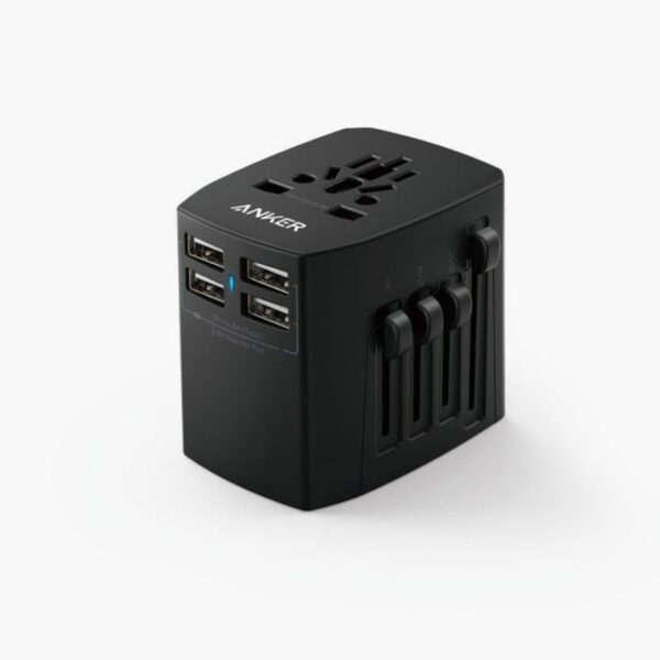 Anker Universal Travel Adapter with 4 USB Ports