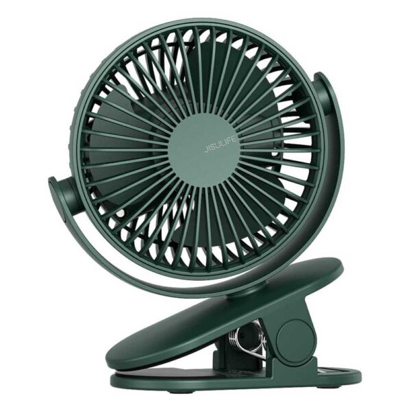 JISULIFE FA29A Clip-on Rechargeable Desk Fan