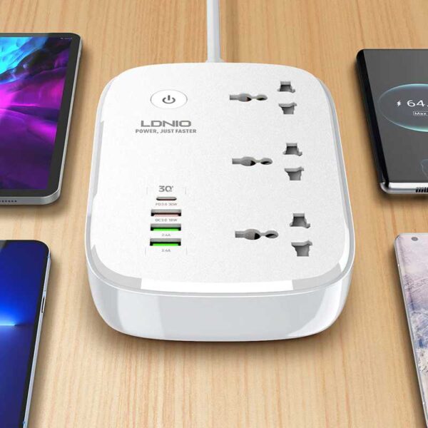 LDNIO SCW3451 WIFI Smart Universal Power Socket lowest price in bd