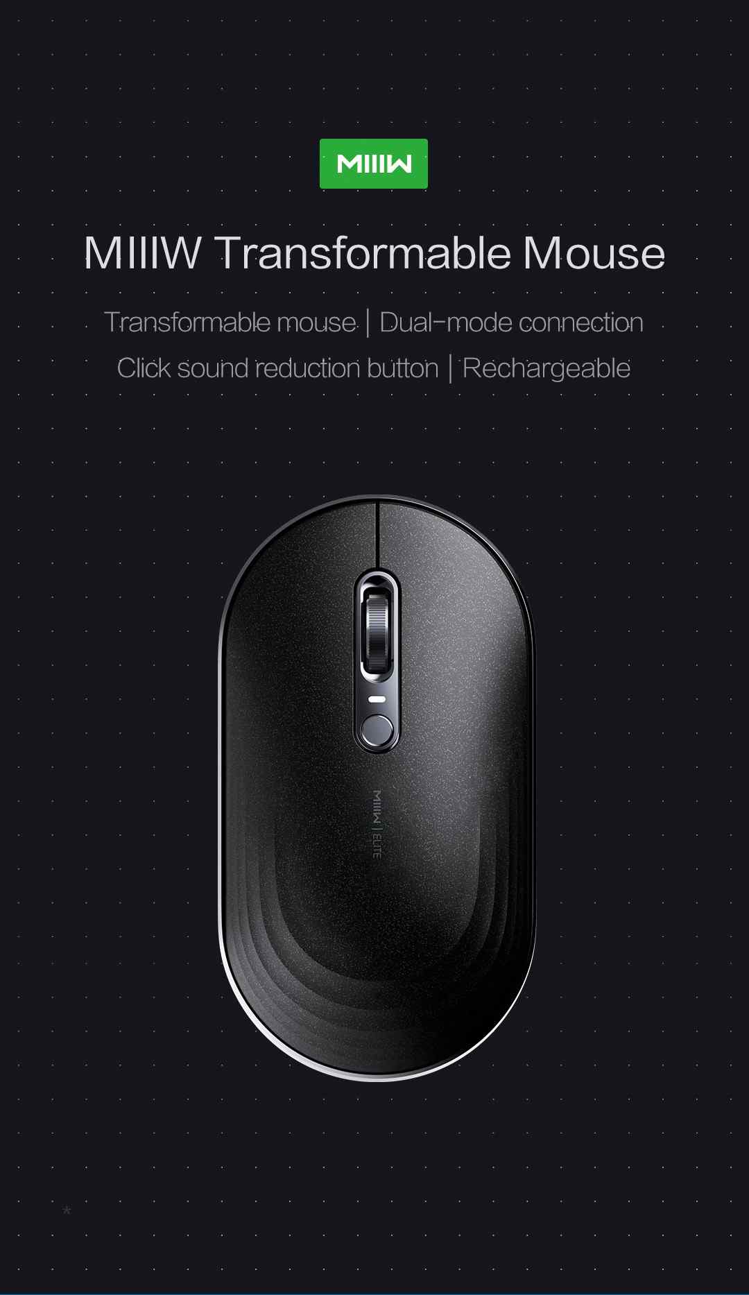 Xiaomi MIIIW M18 Transformable Elite Mouse review