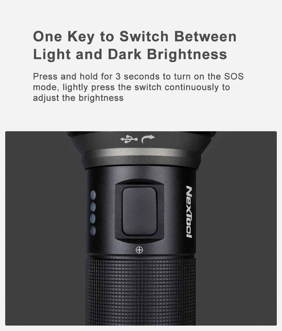 Xiaomi Nextool 2000lm Flashlight IPX7