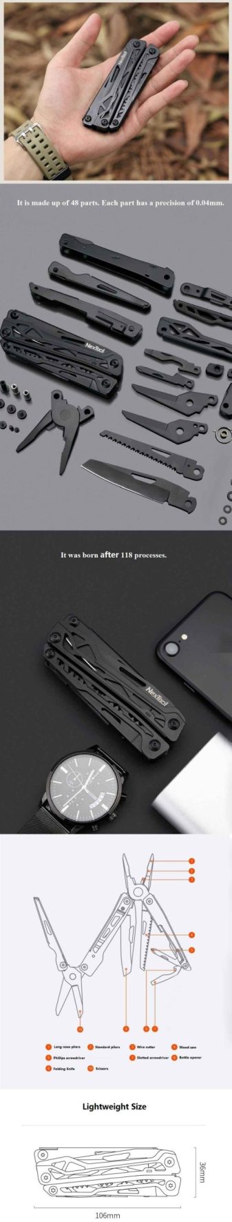 Xiaomi Nextool Multi-Function Knife