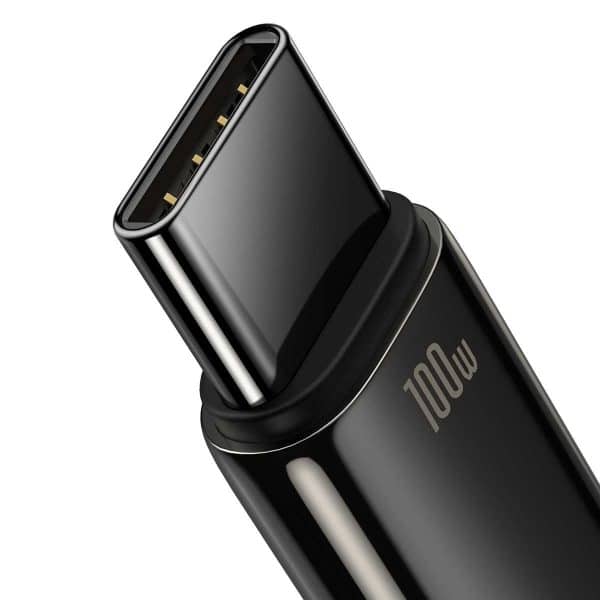 Baseus Tungsten Gold 100W USB to Type-C Fast Charging Cable