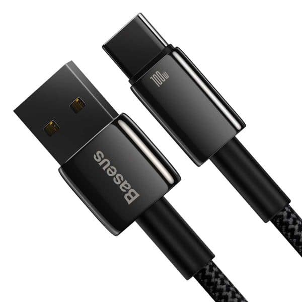 Baseus Tungsten Gold 100W USB to Type-C Fast Charging Cable