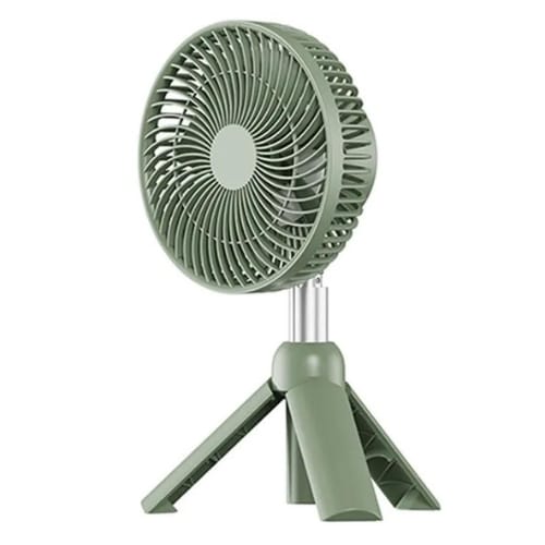 AZEADA PD-F27 Multipurpose Fan with Tripod Stand Green
