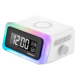 Momax Q.Clock2 Digital Clock with Wireless Charger