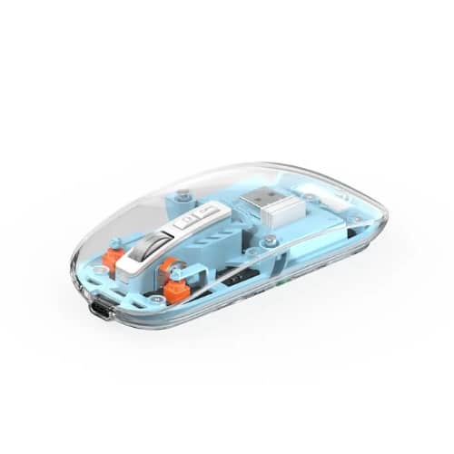 WiWU Crystal Transparent Wireless Mouse