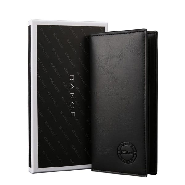 BANGE 577-1 PU Leather Slim Minimalist Wallet