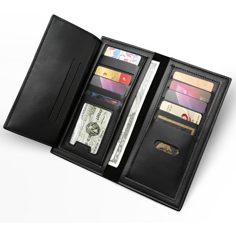 BANGE 577-1 PU Leather Slim Minimalist Wallet