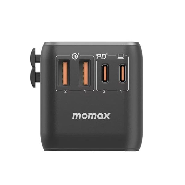Momax 1-World 100W GaN 4 ports + AC Travel Adapter review