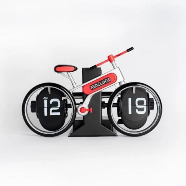 MidClock HY-F117 Bicycle-Inspired Retro Vintage Flip Desk Clock price in bd