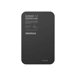 Momax Q.Mag X2 Gen 2 20000mAh Magnetic Wireless Power Bank black