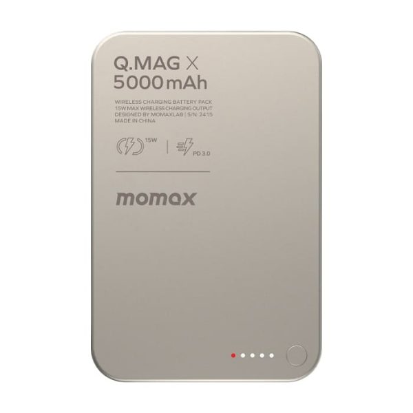 Momax Q.Mag X Gen 2 5000mAh Magnetic Wireless Power Bank lowest price in bd