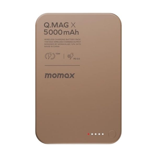 Momax Q.Mag X Gen 2 5000mAh Magnetic Wireless Power Bank