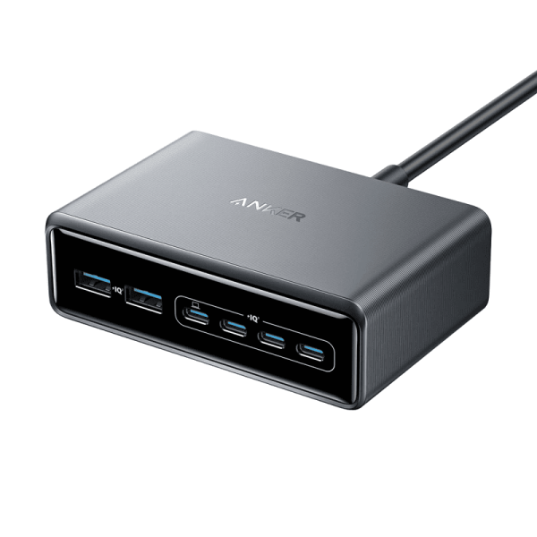 Anker Prime 200W 6 Ports GaN USB-C PD Charging Station