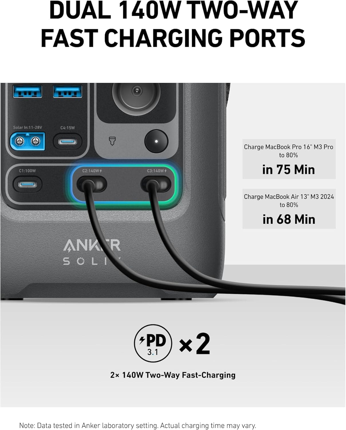 Anker SOLIX C300 DC Portable Power Station
