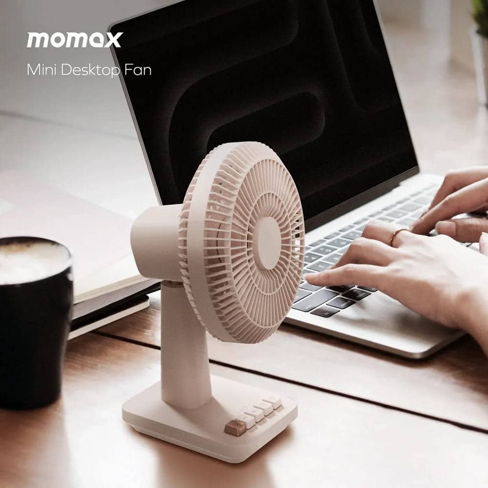 Momax 1°Pod Desktop Wireless Ultra Quiet Mini Fan review