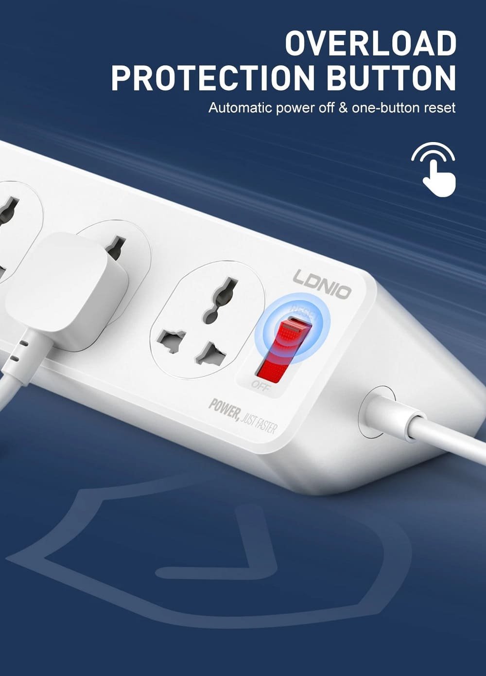 LDNIO SC10610C Universal Power Strip