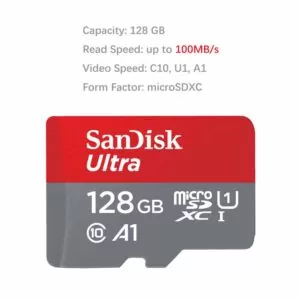 Sandisk Ultra 128 GB Micro SD Card