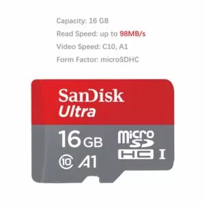 Sandisk Ultra 16 GB Micro SD Card