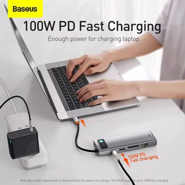 Baseus Metal Gleam Series 9-in-1 Type-C HUB