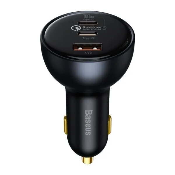 Baseus 160W Car Charger Qualcomm Quick Charge 2C+U With 100W Type-C Cable Price in Bangladesh